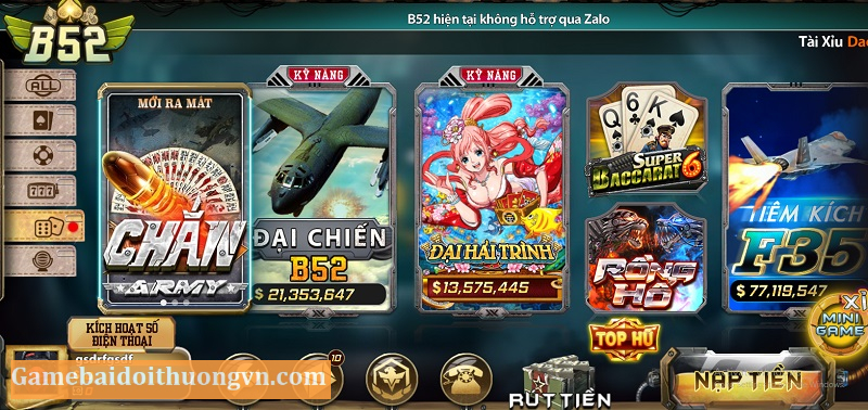 Casino Game khá hiếm gặp trong làng giải trí đổi thưởng