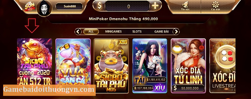 Khuyến mãi game Sicbo hấp dẫn, chất lượng