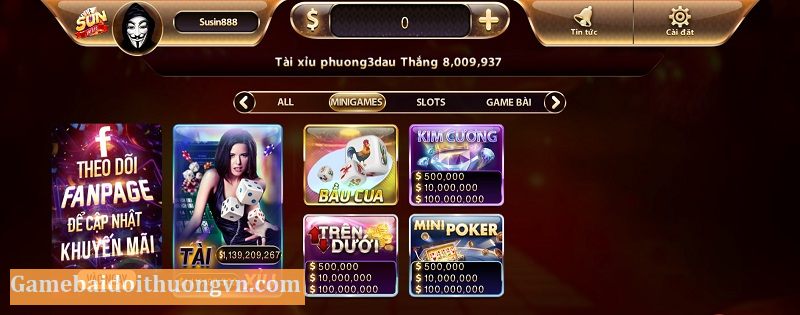 Minigames siêu tốc, nhận quà cực bốc