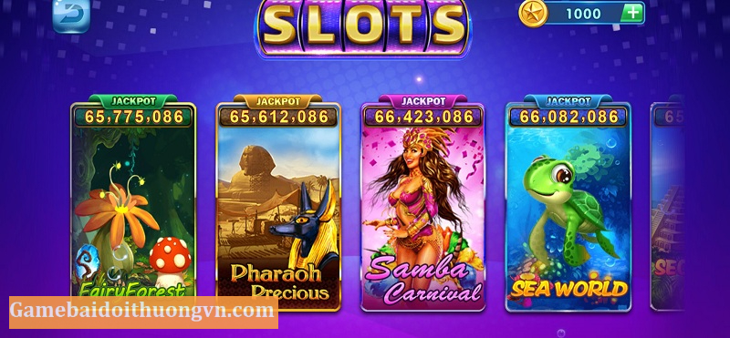 Slots game có đồ hoạ hấp dẫn, thu hút ngay từ lần đầu chạm mắt