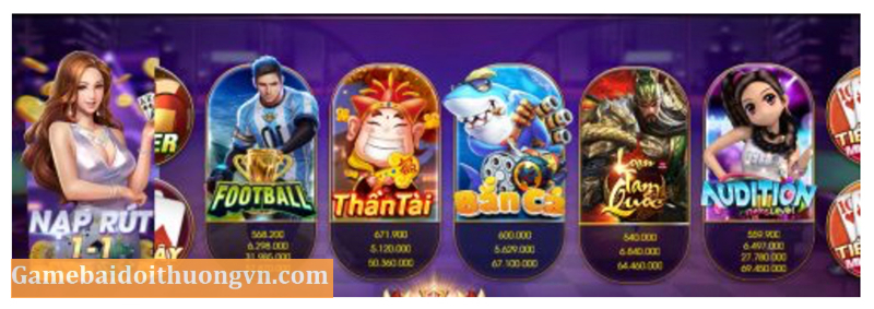 Game bắn cá và nổ hũ đặc sắc hấp dẫn tại cổng game slot đổi thưởng