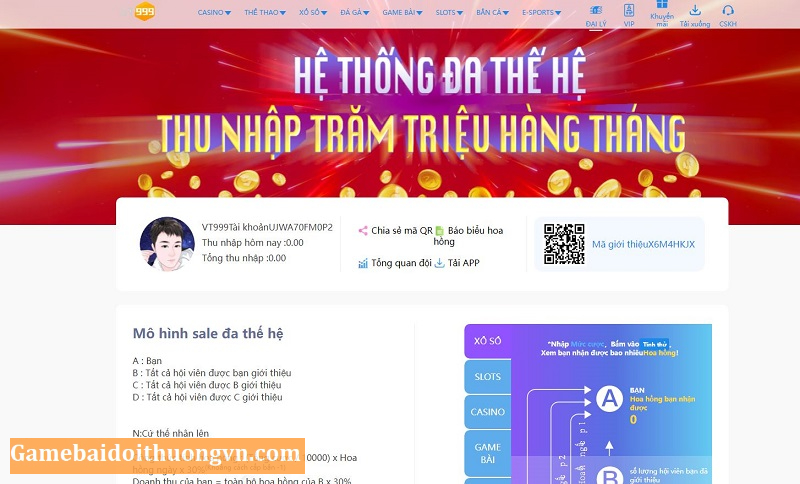 Đăng ký đại lý nhà cái để có thu nhập siêu khủng hàng tháng