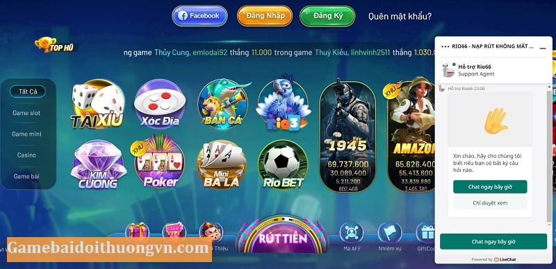 Đội ngũ nhân viên luôn túc trực tại cổng game