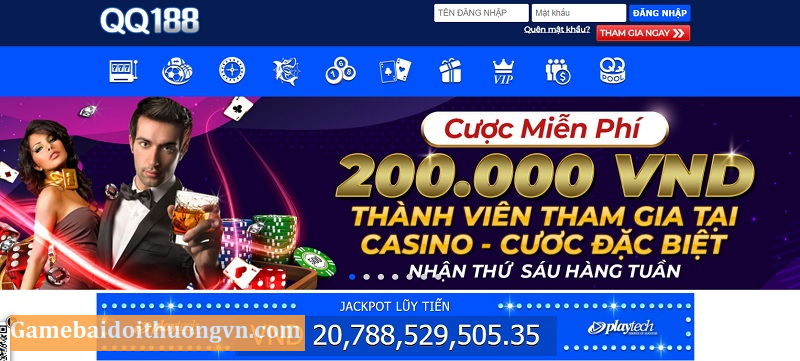 Nhà cái cá cược trực tuyến QQ1888 địa chỉ cá cược hấp dẫn 