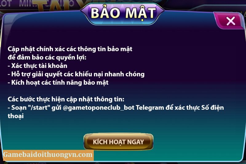 Cơ chế bảo mật an toàn, mã hóa cao