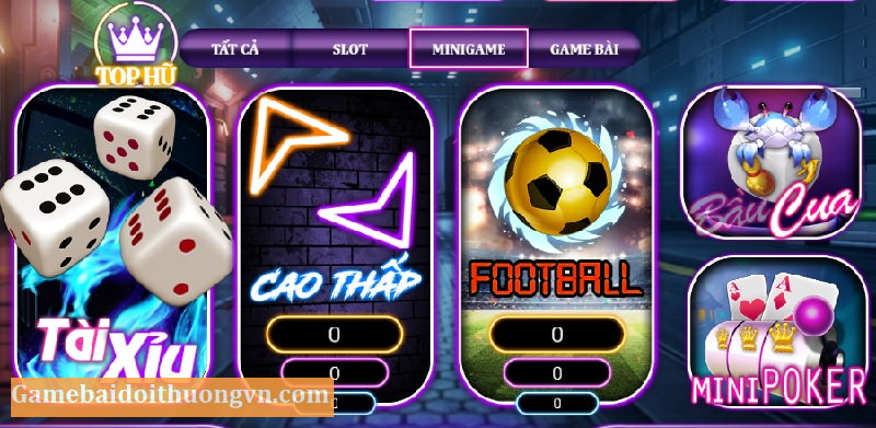 Nơi hội tụ vô vàn các thể loại mini game đặc sắc