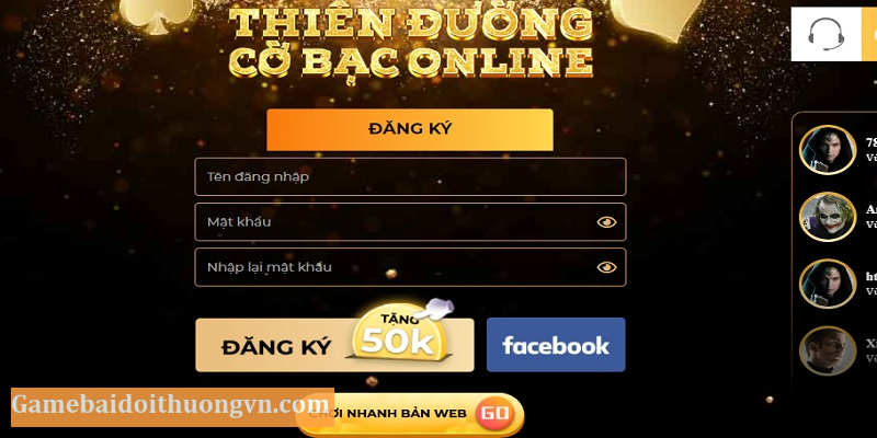 Đăng ký tài khoản tại cổng game bài online Bet789 Vin dễ dàng