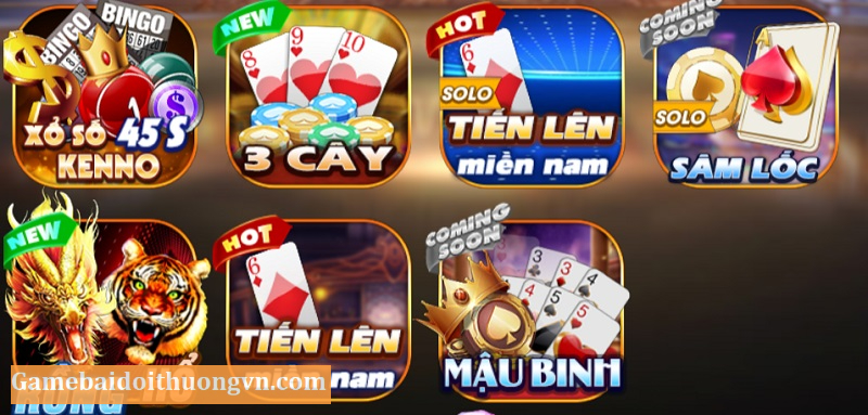 Có nhiều tựa game đánh bài truyền thống luật chơi quốc tế, đảm bảo công bằng