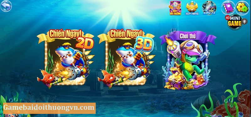 Thu hút người chơi với những giao diện chơi game 3D