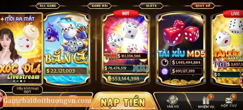 Kho game đổi thưởng mới mẻ, được cập nhật liên tục của Bet789 Vin