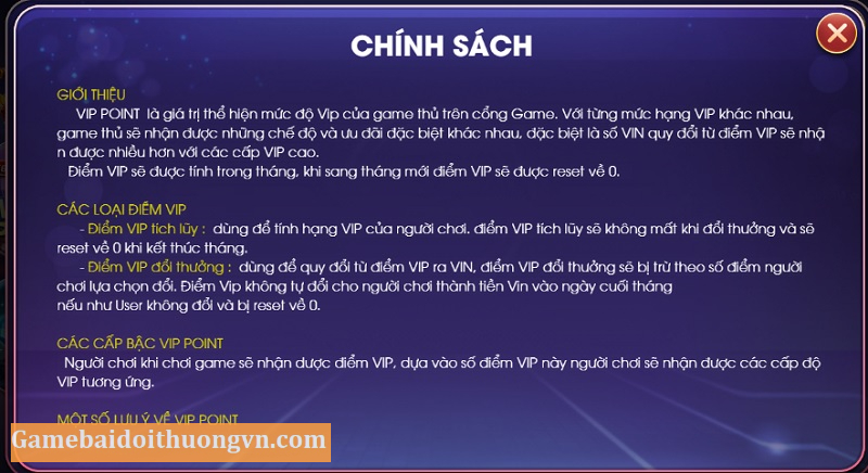 Chính sách và một số lưu ý khi trở thành Vip cho anh em cược thủ