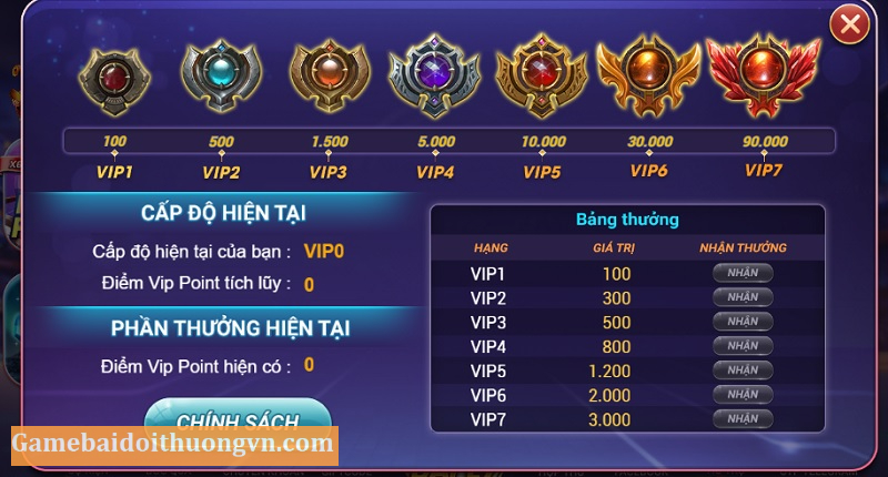 Anh em trở thành Vip tại 99Vin Club để nhận ưu đãi khủng mỗi ngày