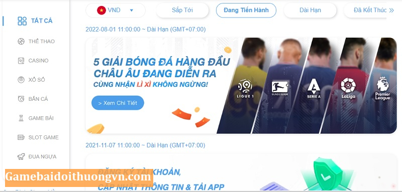 Số lượng ưu đãi tại nhà cái trực tuyến 8xBet vô cùng đa dạng