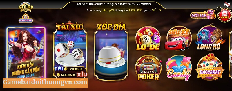 Kho game đa dạng cho anh em cược thủ lựa chọn tại cổng game