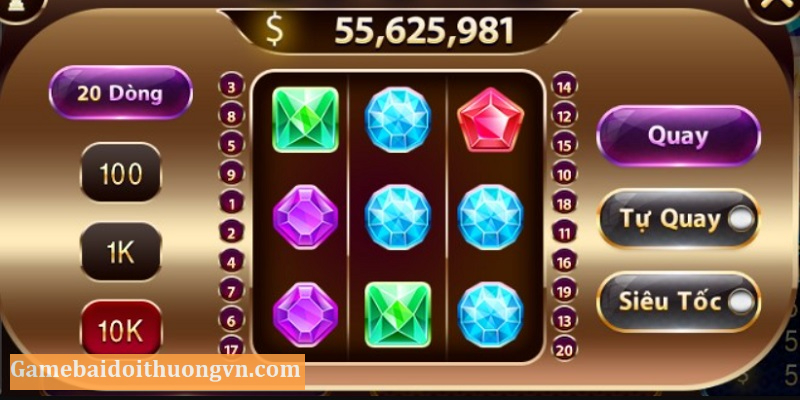 Mini slot kim cương giúp anh em xả stress